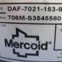 Mercoid Dwyer DAF70211539S Pressure Switch D7000 Series 1/2" Thread 6" Dia.