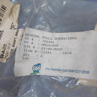 NIB Goulds Pump 39-A-2/2 71241 1618 Brass Sleeve Shaft Keyway