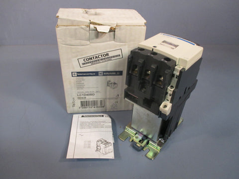 Schneider Electric, SquareD Contactor 18.5 KW LC1D40BD