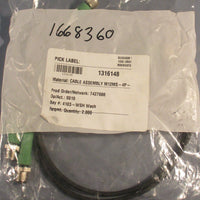 Phoenix Contact 1668360 M12 Male to M12 Female Cable 0.6m Lot of 2