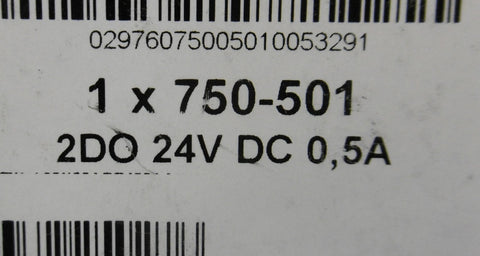 NEW SEALED Wago Digital Output Module 750501