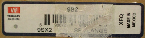 TB Woods 9S2 SF Flange 9SX2 2 Inch Bore 3750 RPM Max New in Box