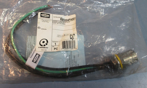 Hubbell RM3004PA001 Linkosity Male Receptacle Straight 30A, 600VAC, 4 Pole NIB