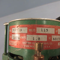 Dayton Speedaire 4Z026 115V 1.8A 60/50Hz Motor Pump