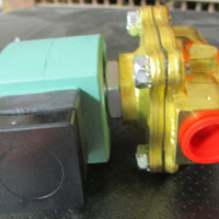 ASCO SC8210G002 Solenoid Valve w/ 24VDC Coil 2way Normally Closed ½" NPT