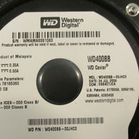 Western Digital/ Maxtor WD400BB/ 80293248 Hard Drive Lot of 2