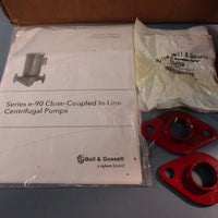Bell & Gossett E-90 1.5HP Centrifugal Pump Motor 3PH P63ACV-1179 3450RPM SM2104