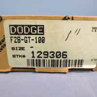 Dodge F4B-GT-100 2 Bolt Flange Bearing 1” Bore