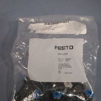 Festo 153079 PushIn Long LFitting R1/8" x 8mm Tube QSLL1/88