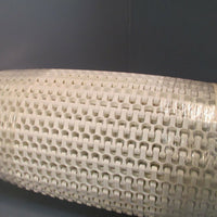 HABASIT 10" x 17.71" PLASTIC MODULAR BELT GRIP TOP POLYPROPYLENE WHITE M2540