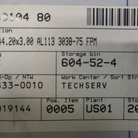 Tetra Pak 631808 7245 2 Seal Set, Inlet Seal OS HMRPX 414/514/614/714/518