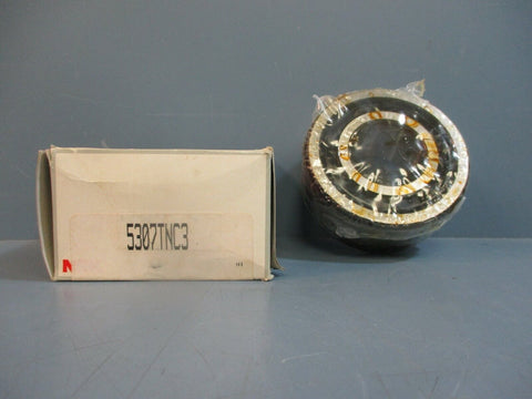 NSK 5307TNC3 Double Row Angular Contact Bearing  35mmBore 80mmOD 1.3750inW NEW