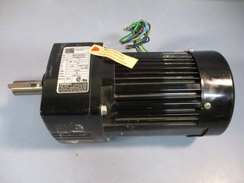 Bodine 42R5BFSIE3 Gear Motor 1/6 HP 30:1 Ratio 115 V 135 LbIn Torque 57 RPM