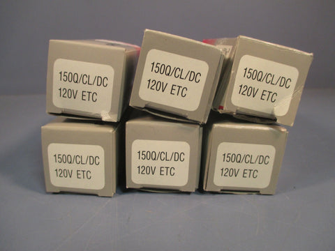 PHILIPS TUNGSTEN HALOGEN LAMP LOT OF 6 150Q/CL/DC