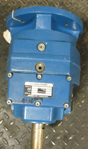 David Brown M072228 BANTI Reducer Gearbox 28:1 Ratio 15/8" Shaft Dia NOS