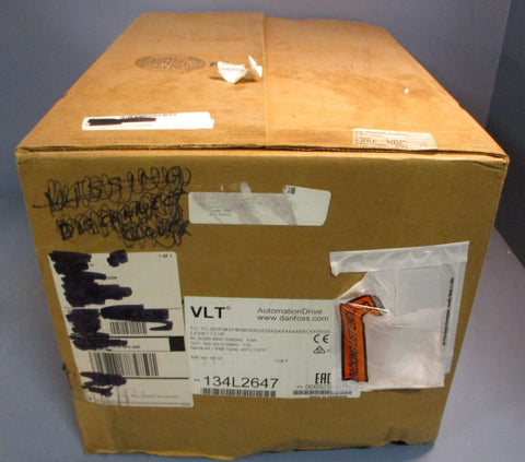 Danfoss VLT Automation Drive 134L2647 5.5kW 7.5HP NEMA 4X IP66 3x380480V In