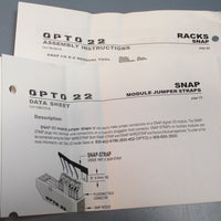 Opto 22 SNAPB4M Fused 4 Module Rack I/O 55.2 VDC NIB