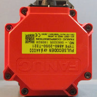 Fanuc A06B2202B200#0100 AC Servo Motor aiF 1/5000B 126V Input 3PH 15mm Shaft