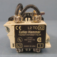Eaton Cutler Hammer 10250T74NR Press Pilot Light Red Lens 120V Ser B1 NIB