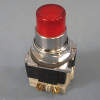 Eaton Cutler Hammer 10250T74NR Press Pilot Light Red Lens 120V Ser B1 NIB