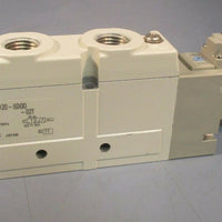 SMC 4Way Solenoid Valve, 2 Position, 12 VDC, SY91206DOD