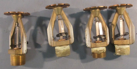 TYCO TY6226 Sprinkler Spray Head SSP9 Early Suppression Fast Response Lot of 4