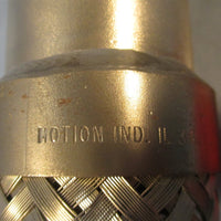 Motion Ind M304/L40WMBTVM050040 141/8" Long Stainless Braid Flex Hose New