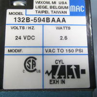 Mac 132B594BAAA Solenoid Valve  New