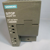Siemens Power Supply Unit Sitop Power 2,5 6EP1 332 1SH12