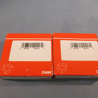 Lot of (2) MRC 112KSZZ Single Row Radial Steel Bearing Steel/C3/ABEC-1/EMQ