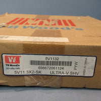 T.B. Woods 5V11.3X2SK UltraV Sheave Pulley 2 Groove VBelt Pulley 5V1132