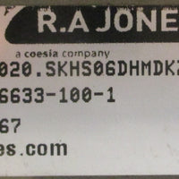 RA Jones W051020.SKHS06DHMDKZ Gearbox 20:1 Ratio 402067 30mm Bore