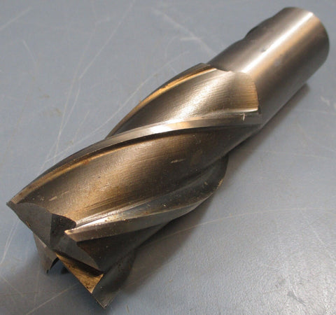 Putnam End Mill Cutter: 1-1/2"DIA,1-1/4"SHK,3"LOC,4FL,LD=8.162,USA