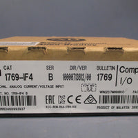Allen-Bradley Compact I/O 4-Ch Current/Vlt Input Module Ser. B 1769-IF4 SEALED