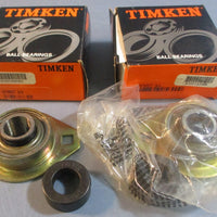 Timken Fafnir VFMST 3/4 2-Bolt Flange Mount Ball Bearing 3/4" Bore (Lot of 2)