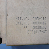 ASCO Spare Parts Kit 103019 8030A17 8030A67 8031A1767