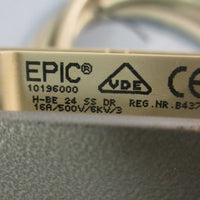 Helukabel YCYJZ Cable 15' Aprx W/ EPIC 10196000 24 Position Male Connector