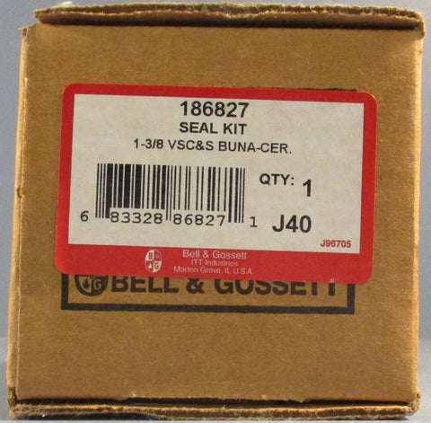 Bell and Gossett 186827 Pump Seal Kit 1-3/8" VSC&S Buna-Ceramic