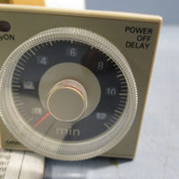 Omron Power Off Delay Relay Timer Range 0.612 24 VAC H3CRH8L