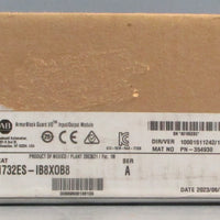 Allen Bradley 1732ES-IB8X0B8 EtherNet/IP ArmorBlock Guard I/O Module