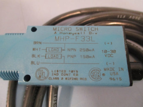 HONEYWELL Micro Switch Photoelectric Sensor MHPF33L