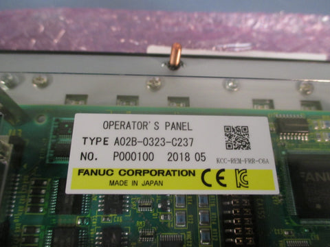 FANUC System operation panel A02B-0323-C237