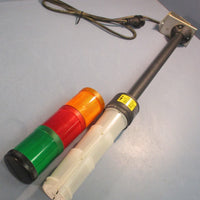 Cutler-Hammer E26YED15V5 Dual Flashing Stacklight Base Ser A2 1.5kV 240V AC/DC