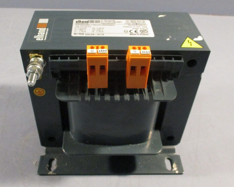 ELHAND TRANSFORMER 0.8 KVA 50/60HZ 480VAC  ET1S-0.8 PN-EN-61558-2-1