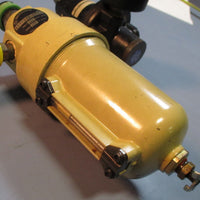 Norgen L12200OPDA 250 PSI Lubricator w/ Watts 8119020 Pressure Regulator Used