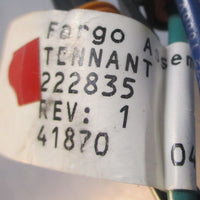 Tennant 222835 Rev 1 Shunt Assembly Harness Wire Cyl Head 40Mv 35A