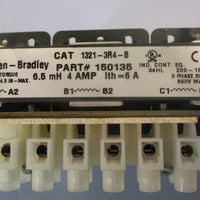 Allen Bradley 13213R4B Ser A Line Reactor 150135 690V Max 6.5mH 4A 3PH