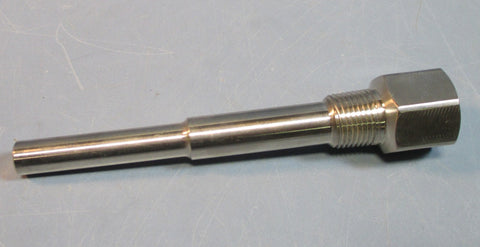 Unknown Brand 61/4" Long Blunt End Stainless Steel Probe 1/2" OD