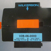 Wilkerson V28060000 Safety Lockout Valve 150 PSIG Max Inlet