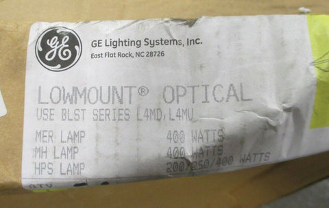 Lot of 5 GE Lighting L4MD-AD Lowmount Optical Only 400 Watt No Lamp New